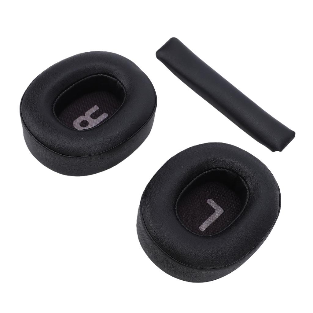 Ear Pads Replacement for Tune T700  710  720  770NC Headphone Protein Leather Sponge Headset Earpads Cushions with Headband Cover