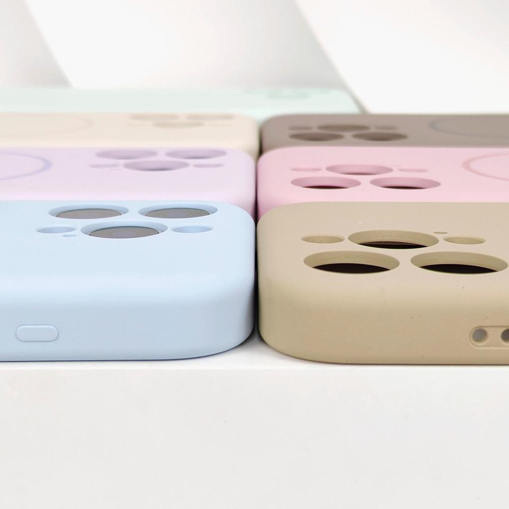 Applicable to Apple 17ProMax mobile phone case Magnetic suction true liquid silicone iPhone16 soap 15 camera AI button