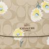 Coach Gemma 18 Daisy Monogram Flap Canvas And Leather Chain Bag Women Handbags Khaki C3052-IMOTV
