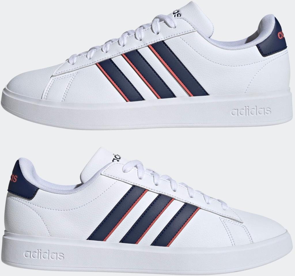 Sneakers Adidas Grand Court Cloudfoam Comfort Cloud White/navy/scarlet
