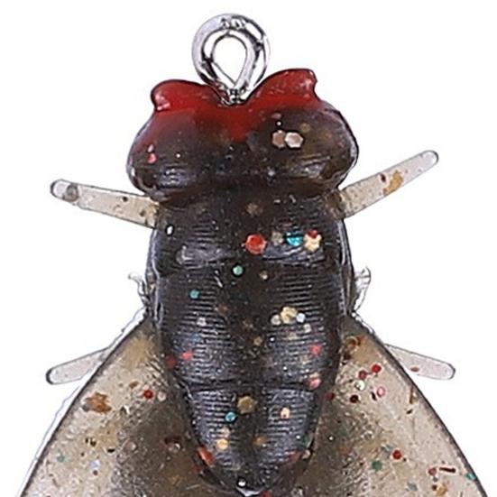 20 ks Bionomických muškařských nástrah s ostrým háčkem Realistický vzhled Kompaktní design Přenosné umělé nástrahy Falešné nástrahy