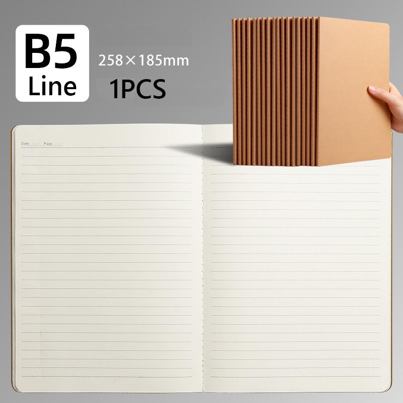 A4 A5 B5 Notebook To-Do Lined Blank Grid Paper Journal Diary Sketchbook Drawing Painting Graffiti Notebook Notepad Stationery