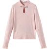 Girls' Hanfu Style Long-Sleeve Base Layer T-Shirt