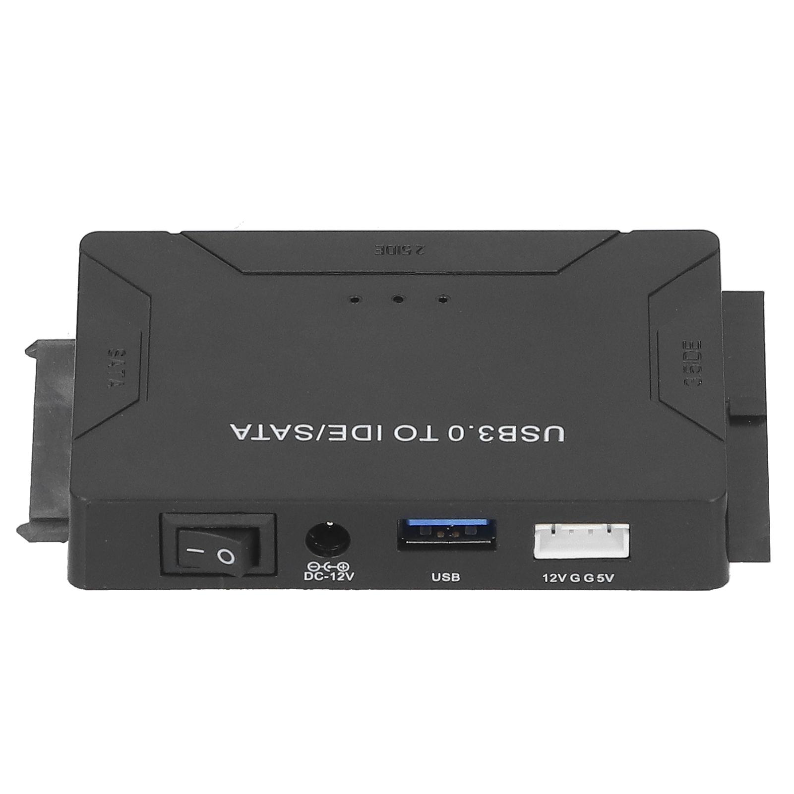 

Конвертер USB 3.0 в IDE SATA, комплект адаптера для внешнего жесткого диска, кабель 2,5 дюйма, 3,5 дюйма, 100–240 В, AU EU Plug