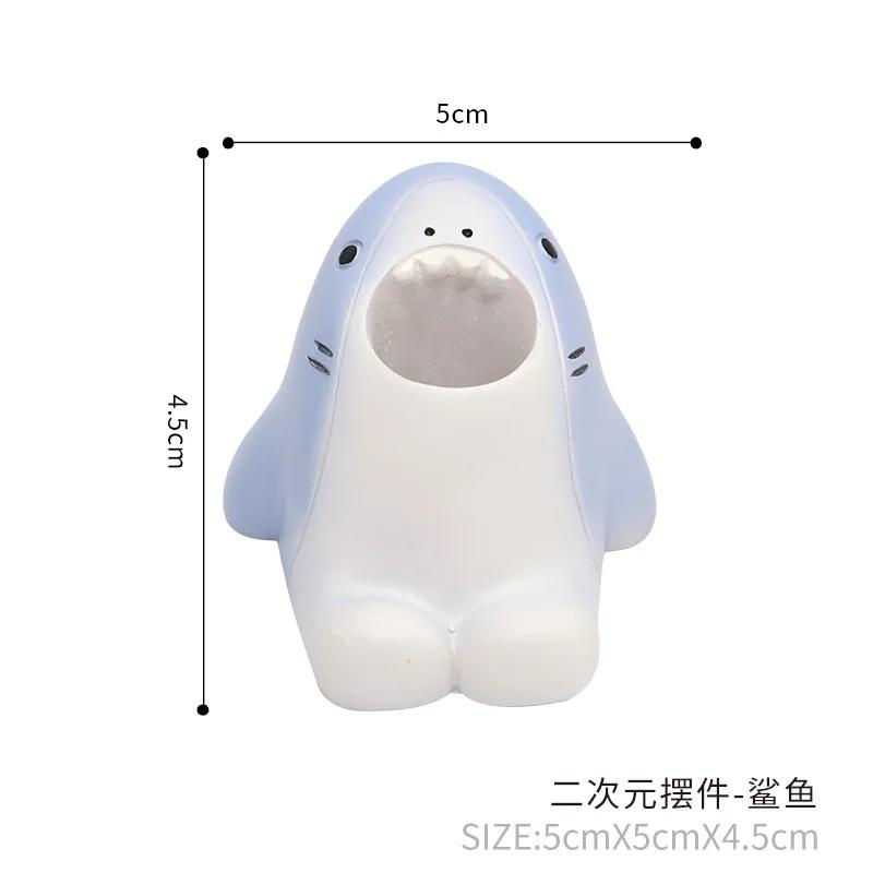 Cute Cartoon Animal Toothbrush Rack Creative Home Decoration Bathroom Dental Shelf Storage Small Ornament