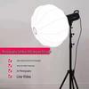 65CM Spherical Softbox Photography Light for Professional Live Streaming