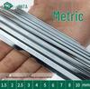SATA Extra Long Flat Head Hex Wrench Set (1.5-10mm)