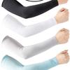 Arm Sleeves for Men and Women - Tattoo Cover Up - Cooling Sports Sleeve for Basketball Golf Football Sun Protection Cooling Arm Sleeves Compression