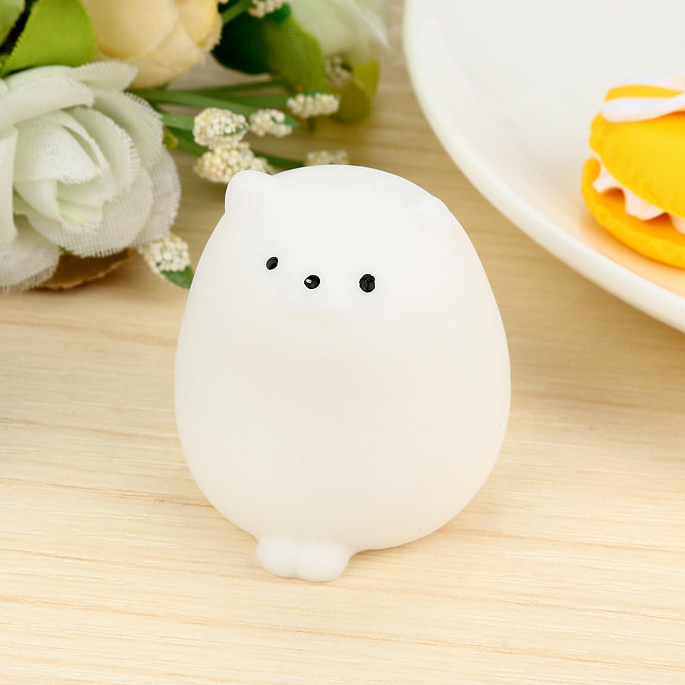 TPR Stress Toy Soft Animal Figure for Hand Exercise Office Home Desk Decoration Relaxation