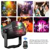 60 patterns Mini DJ Disco Light Party Stage Lighting Effect Voice Control USB Laser Projector Strobe Lamp for Home Dance Floor