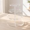 Transparent Countertop Wine Glass Holder Detachable Tiered Stemware