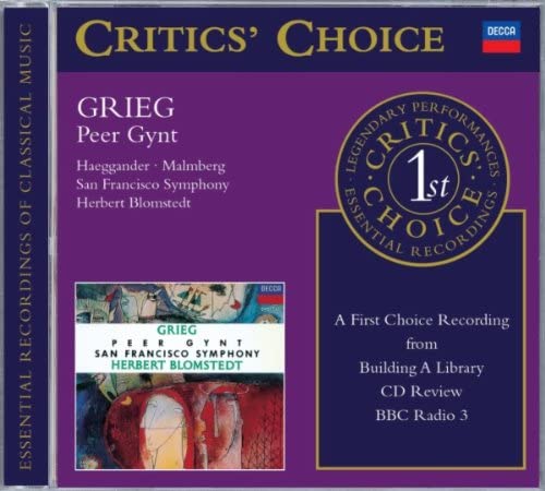 

CD SAN FRANCISCO SO; BLOMSTEDT - Grieg: Peer Gynt 4767260 Non Japan Classical Used
