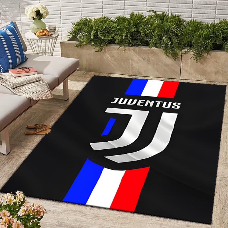 Juventus Design Area Rug - Non-Slip, Soft & Cozy Floor Mat for Living Room, Bedroom, Office - Indoor/Outdoor Decorative Carpet