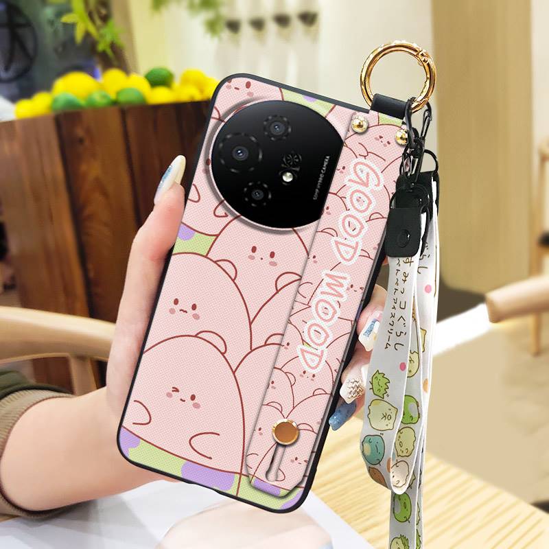 Silicone Fashion Design Phone Case For TCL 50 Nxtpaper 5G/50Pro Nxtpaper 5G Anti-knock Lanyard Protective Dirt-resistant