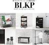 [BLKP] Pearl Metal Slipper Rack, 4 Tiers, Limited Edition, Matte Black, Wire, BLKP Black, N-7570