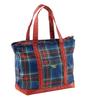 [L.L.Bean] Everyday Lightweight Tote, Plaid, Medium, One Size Fits All, Navy Stewart Blue 1000296980