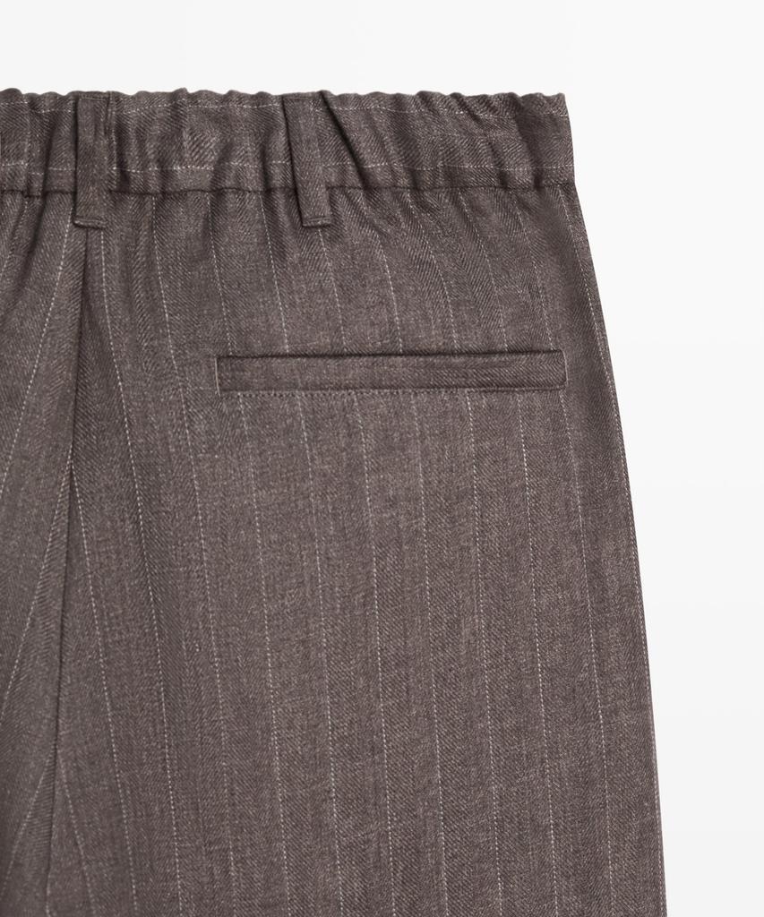 Masimodutti 100% Linen Straight Fit Pants