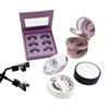NEUE ANKUNFT Mehrfachpack Wimpernbox für Magnetwimpern Weich Leicht Tierversuchsfrei Natürliches Aussehen Superfein mit Pinzette