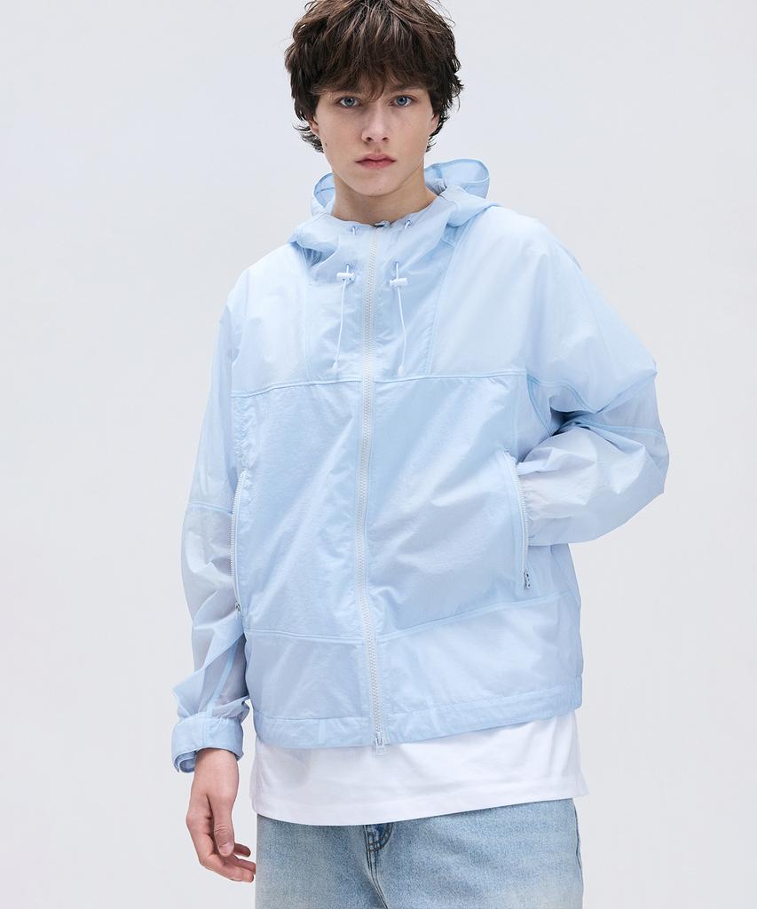 Il Corso Sporting Gear Windbreaker Jacket Light Blue