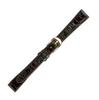 [Maruman] [EICO] Watch Band, Crocodile Leather, Made In Japan, G 82111, Black, 10mm