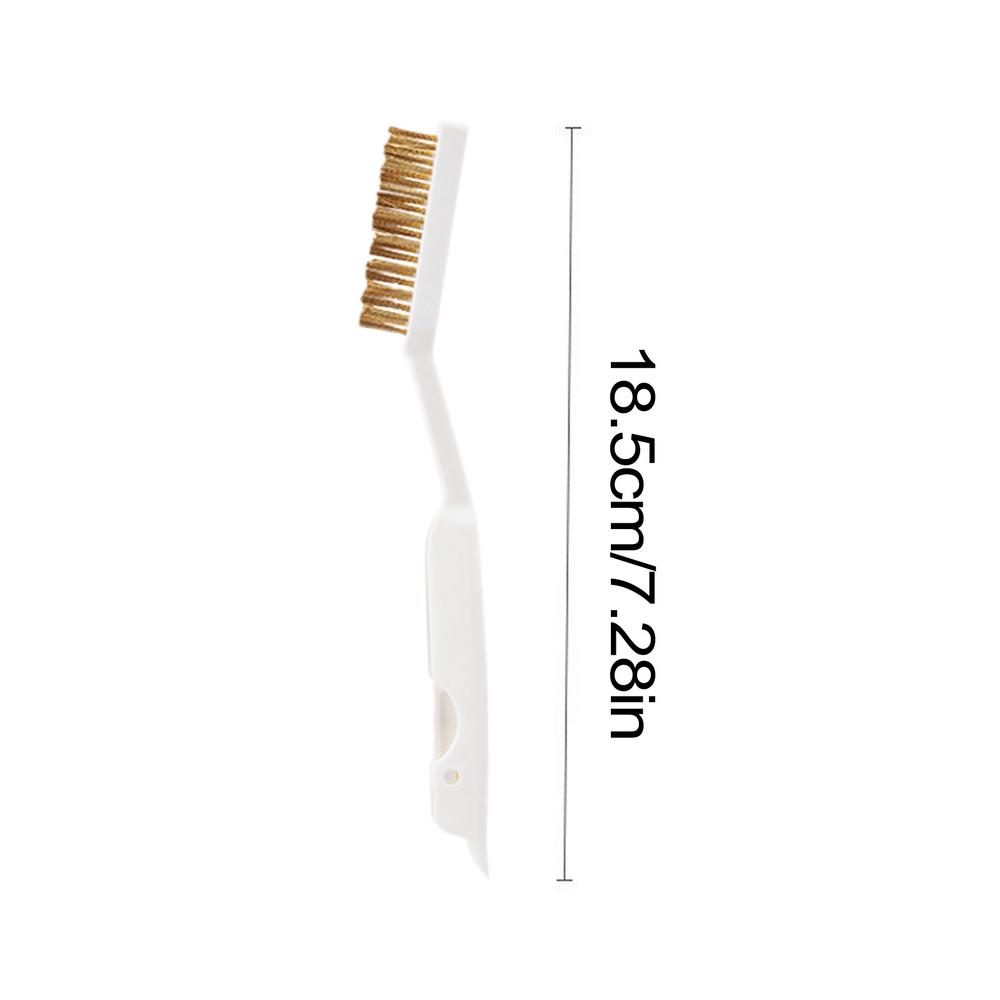 Kitchen Cleaning Scrub Brush Deep Stove Kitchen Stove Brush Heavy Duty Scrubber With Scraper Rust Cleaner Barbecue Grill