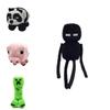 Adorable Minecraft Plush Toys Featuring Soft Creeper Enderman And Wolf Characters