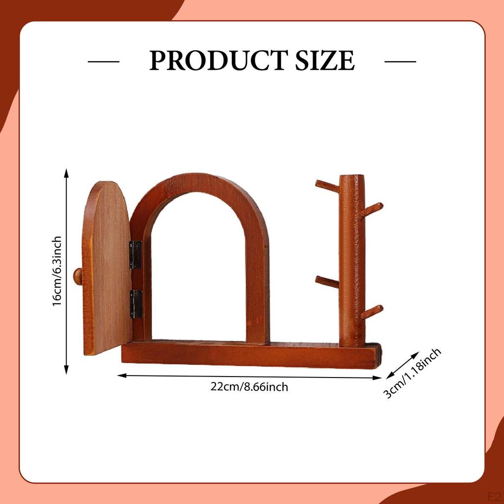 Wood Outlet Cover Easy Installation Panel Wall Plate Protector for Bathroom