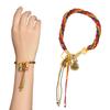 Eye Catching Colorful Braideds Bracelet Hand Woven Hand String Hand Accessory