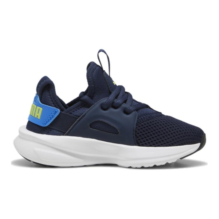 Puma Softride Enzo Evo Little Kid Navy Lime Kids Sneakers Blue Club-Navy White 387053-18