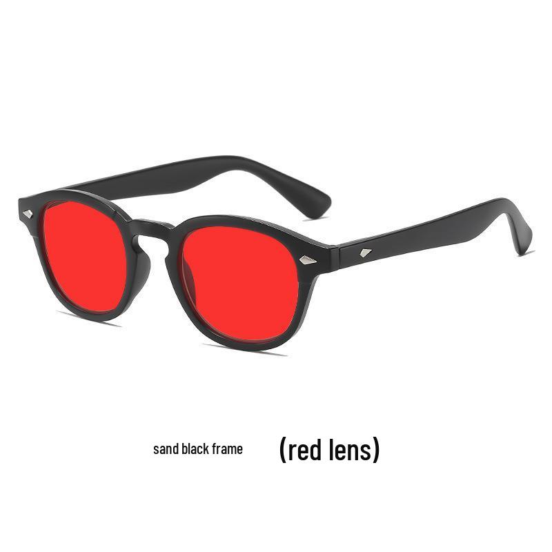 Y006 Unisex Night Vision Anti-Blue Light Glasses for Gaming and Screen Use, Yellow Flat Lenses