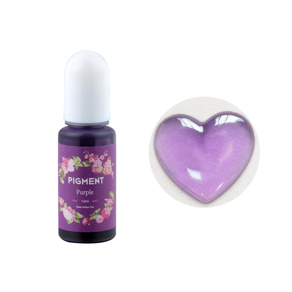 26 Farben 10ml Epoxidharz Pigment Flüssig Epoxid UV-Harz Farbstoff für DIY Harz Färbung Schmuckherstellung Handwerk Kunst