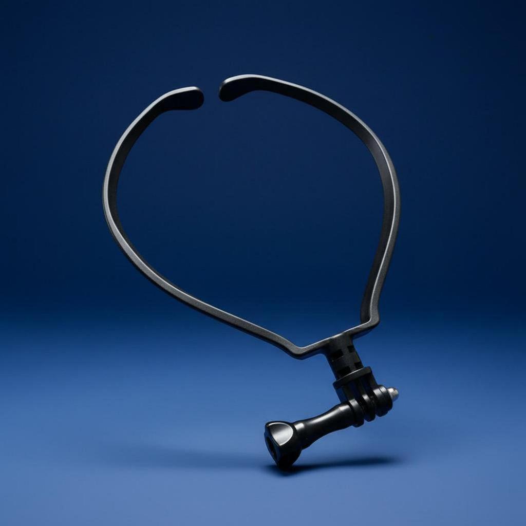 First Person View Phone Mount Adjustable Angle POV Lightweight and Comfortable Mobile