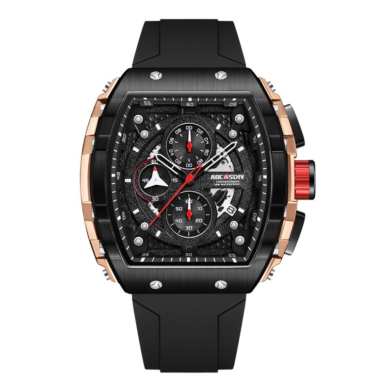 Fashion Movement Quartz Watch For Men Business Date Wristwatch Luxury Waterproof Time Clock
