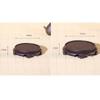 Circular Flower Pot Tray Solid Color Fish Bowl Decoration Stand New Flowerpot Base  Home