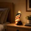 Eagle Statue Lamp American Flag Eagle-Shaped Lamp, 250th Anniversary Patriotic Desk Realistic Tabletop 3D Sculpture Light Bird Night Light,