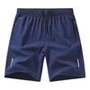 Men's Plus Size Quick-Dry Ice Silk Sports Shorts - Summer Casual Five-Point Running Shorts