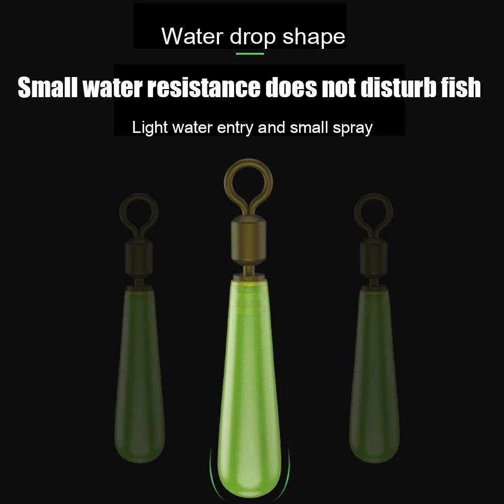 30Pcs Copper Heads Bobber Drift Fishing Floats Rotation Buoy Seat Bobber for Outdoor Fishing Enthusuast Tools Fishing Tackles