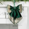Satin Sequin Bowknot Hanging Decoration Sequin Glitter Bowknot Pendant  Home Decoration