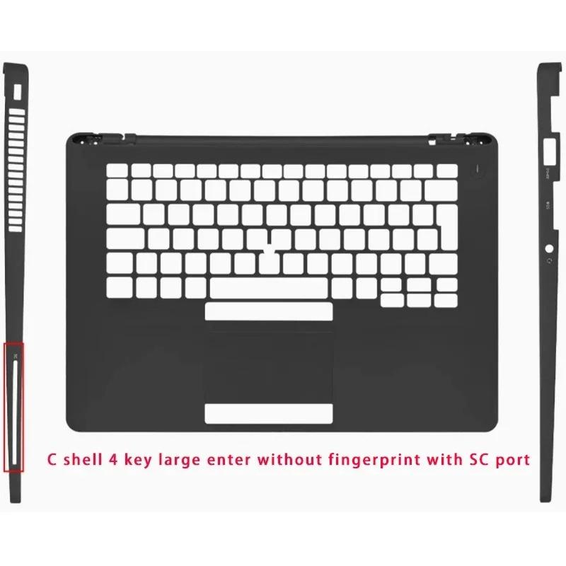 Compatible with Latitude 7470 E7470 series laptops,LCD screen top cover, screen bezel, palm rest, bottom base hinge, hinge cover
