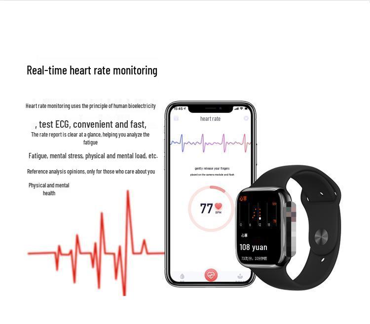 S10 Smartwatch iWatchs8 Top Version with Dynamic Island, Black Technology, Bluetooth, Multifunctional Sports Features