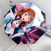Ochaco Uraraka  pattern, automatic folding umbrella, portable and foldable design, 8 ribs, a Christmas or birthday gift.