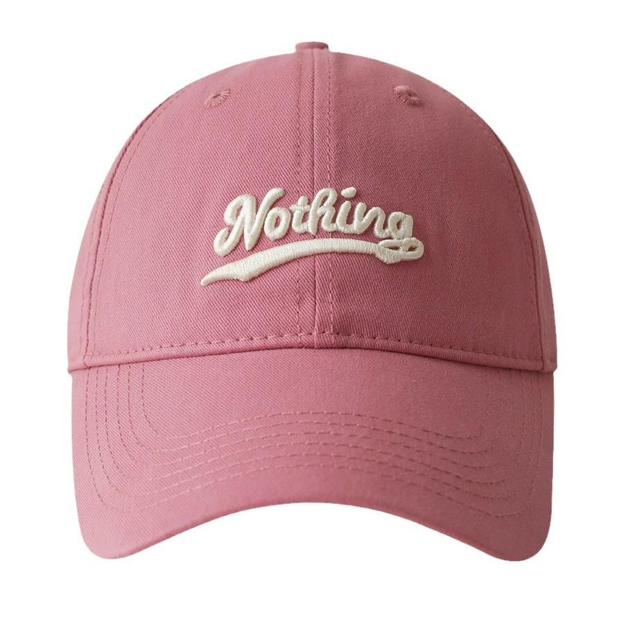 American Embroidered Baseball Cap Men's Spring and Autumn Sun Protection and Deepening Baseball Cap for Women with Big Round Face