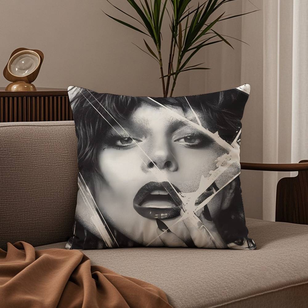 L-Lady Gaga MAYHEM Pillow Case Good Print Pillowcase Living Room Sofa Cushion Cover Bedroom Room Decor