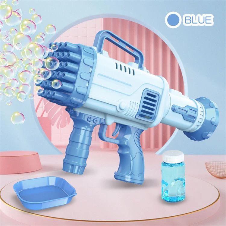 Popular Kid's 32-Hole Electric Bubble Gun - Automatic Handheld Toy for Bubbles