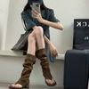 Meg-toe Suede Cool Boots, Western Cowboy Boots, Tube Boots, Stacked Boots, Wear More Than One Shoe