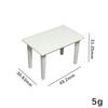 Multistyles Dollhouse Miniature Wood Desk  Doll House Decoration Accessories