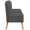 Vidaxl Sofa, 117X55,5X77 Cm, Ciemnoszara, Tkanina