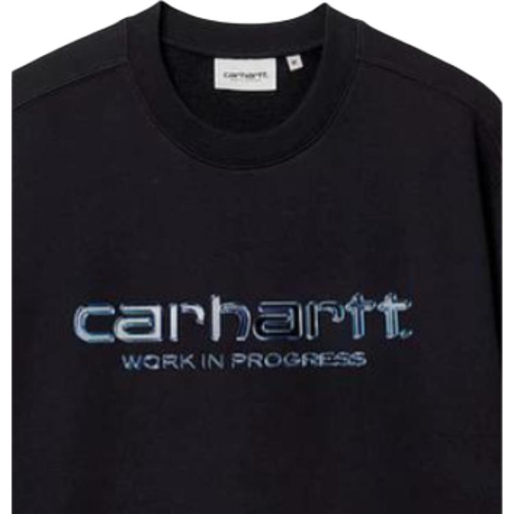 Carhartt WIP Realistic Logo Pattern Printed Thick Hoodie Men Hoodies CHXSWI035189P