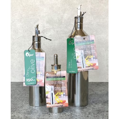 OLIPAC 18-10 Stainless Steel Olive Oil Bottle, 500ml