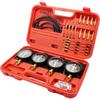 Fuel Vacuum Carburetor Synchronize Tool Kit Fuel Vacuum Carburetor Synchronizer Carb Sync Gauge Set with Rubber Hose